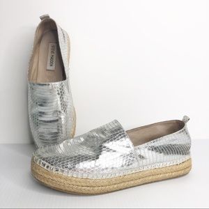 steve madden pacificc espadrilles platform shoes 8